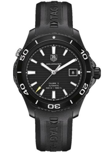 TAG Heuer Aquaracer 500M Calibre 5 41 Titanium PVD / Black / Rubber